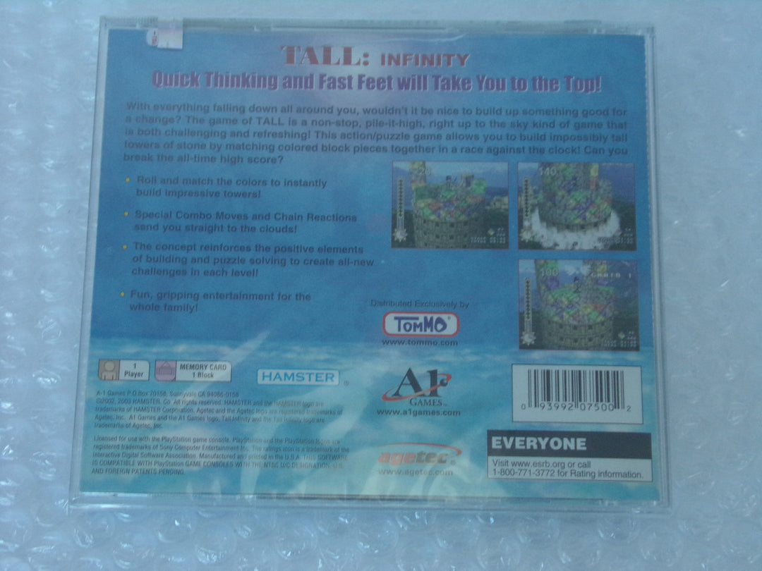 Tall Infinity Playstation PS1 NEW