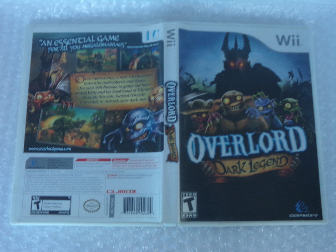 Overlord: Dark Legend Nintendo Wii Used