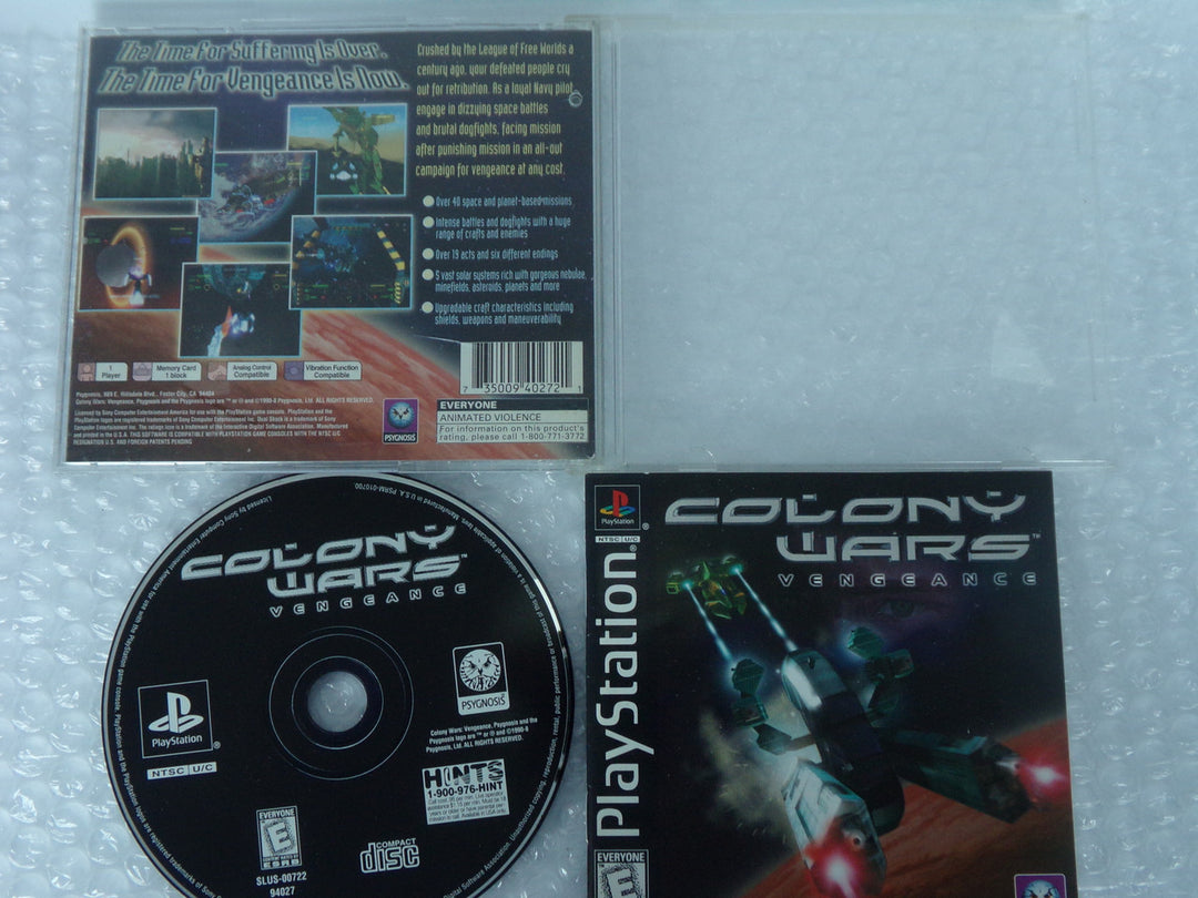 Colony Wars: Vengeance Playstation PS1 Used