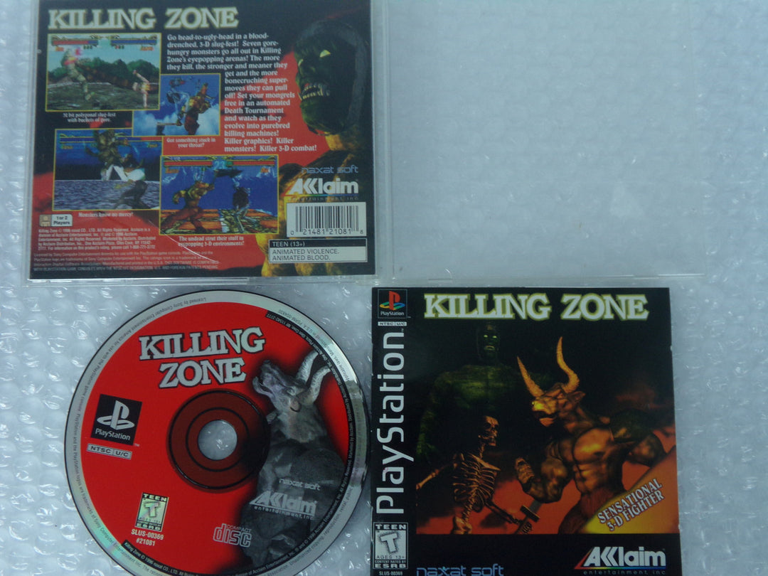 Killing Zone Playstation PS1 Used