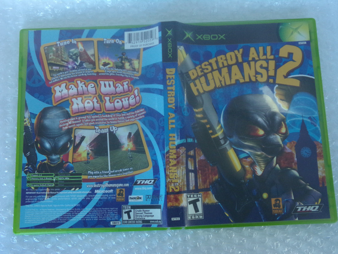 Destroy All Humans! 2 Original Xbox Used