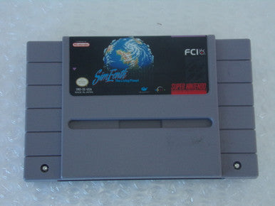 Sim Earth: The Living Planet Super Nintendo SNES Used