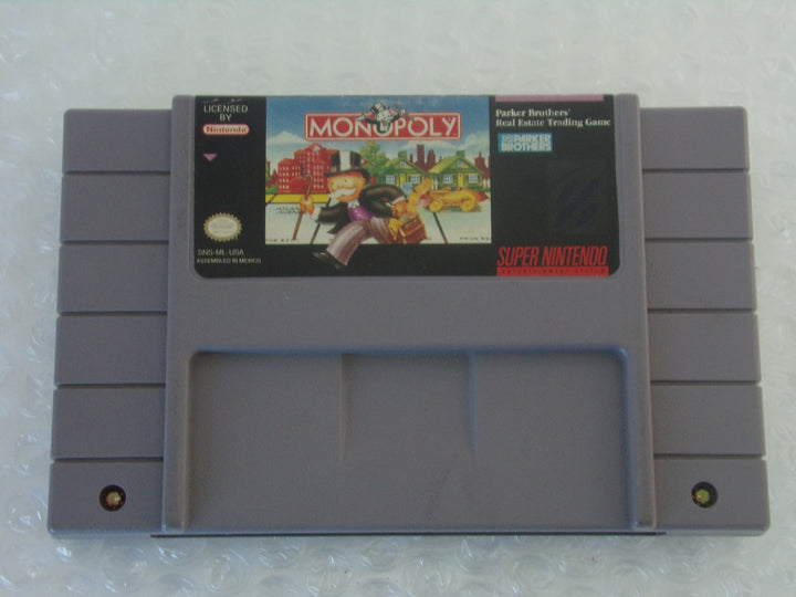 Monopoly Super Nintendo SNES Used