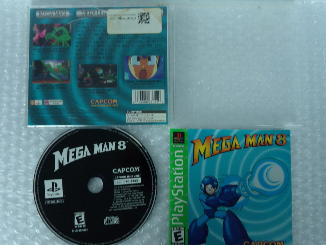 Mega Man 8 Playstation PS1 Used