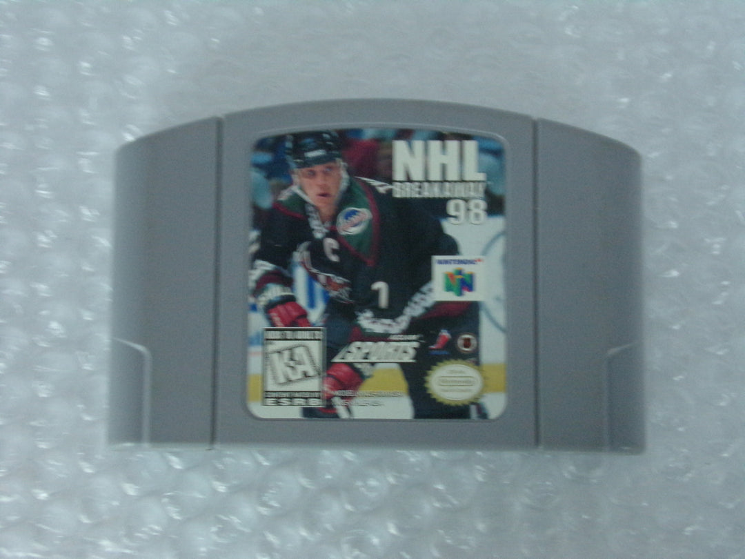 NHL Breakaway 98 Nintendo 64 N64 Used