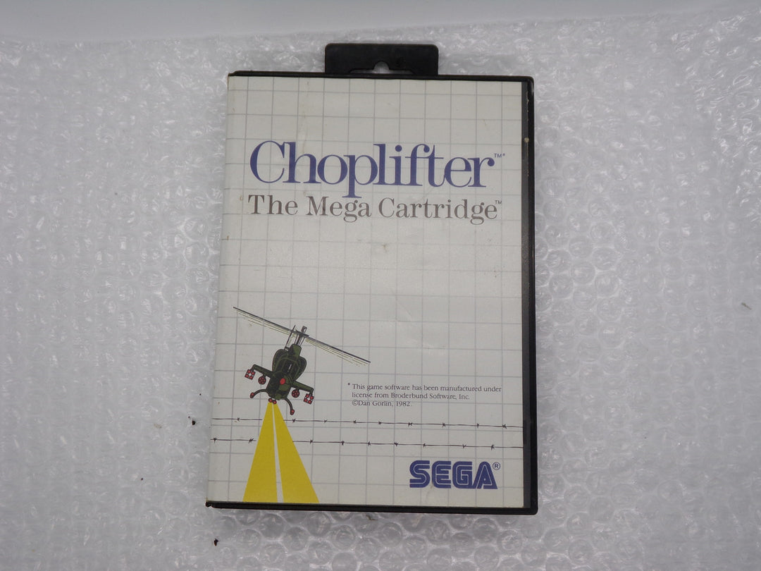 Choplifter Sega Master System Boxed Used