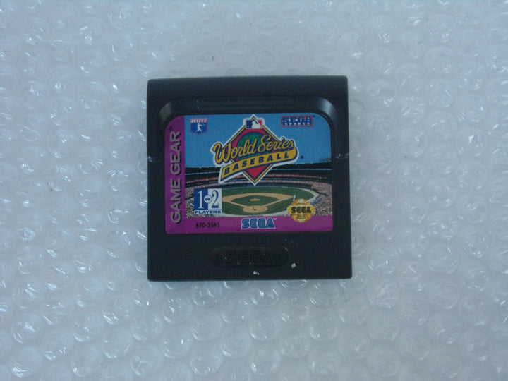 World Series Baseball Sega Game Gear Used