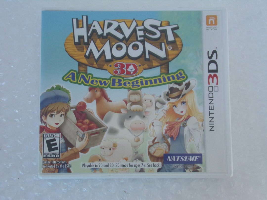 Harvest Moon 3D: A New Beginning Nintendo 3DS Used