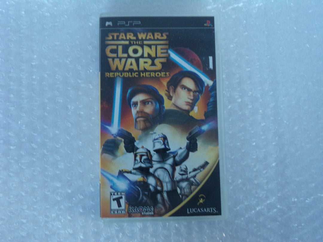 Star Wars The Clone Wars: Republic Heroes  Playstation Portable PSP Used