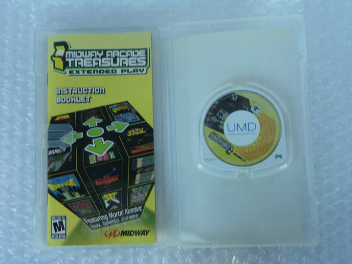 Midway Arcade Treasures: Extended Play Playstation Portable PSP Used