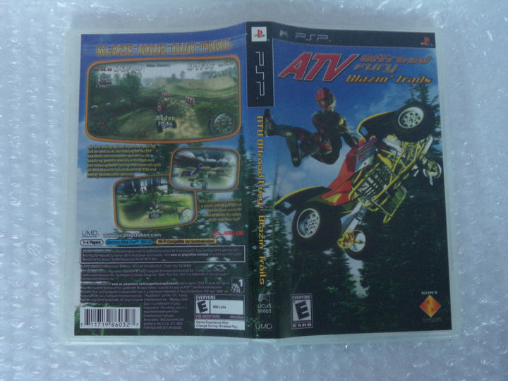 ATV Offroad Fury: Blazin' Trails Playstation Portable PSP Used