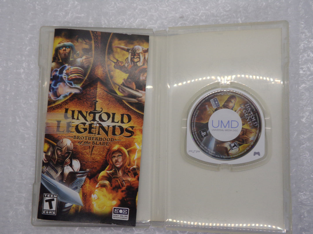 Untold Legends: Brotherhood of the Blade Playstation Portable PSP Used