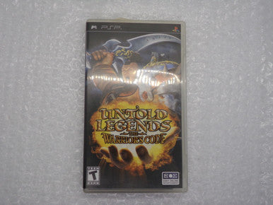Untold Legends: Warrior's Code  Playstation Portable PSP Used