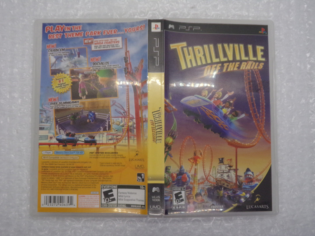 Thrillville: Off the Rails  Playstation Portable PSP Used