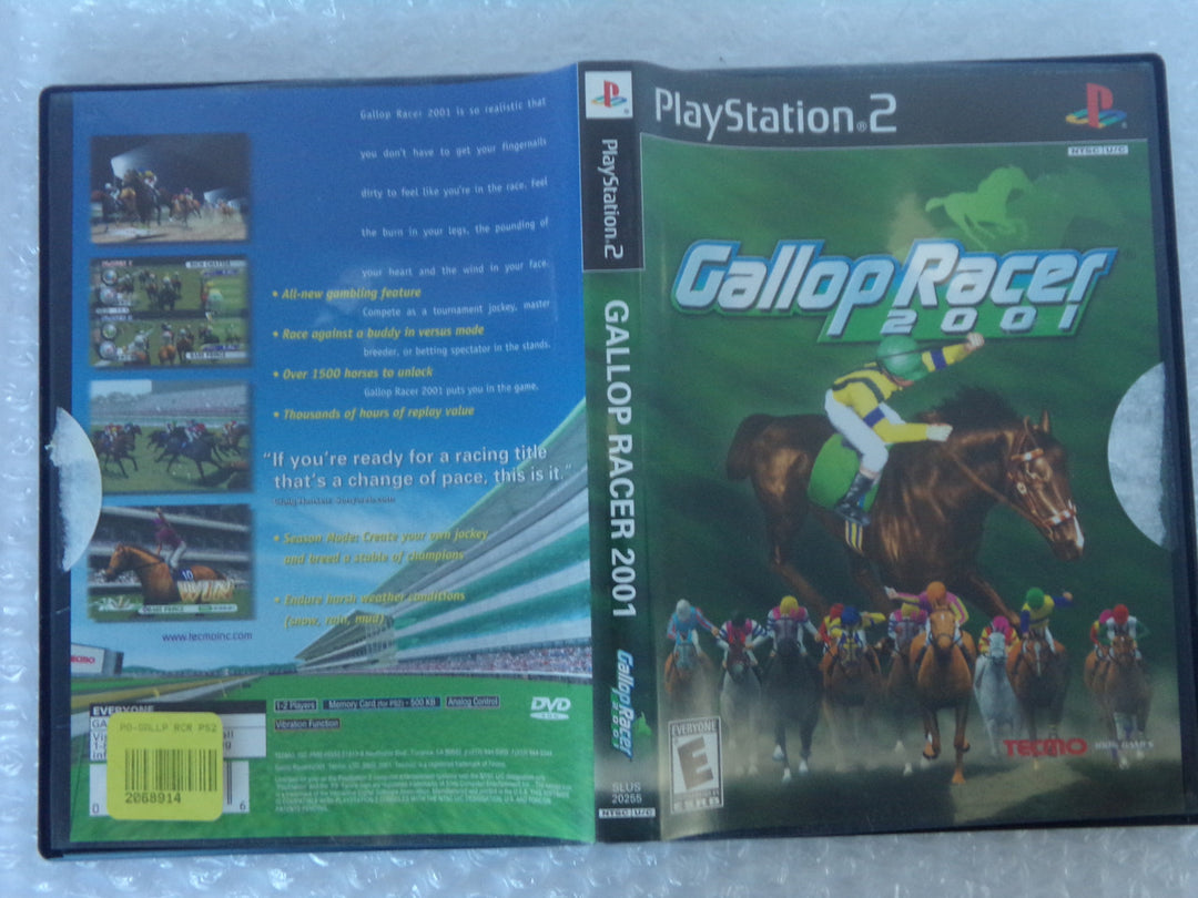 Gallop Racer 2001 Playstation 2 PS2 Used