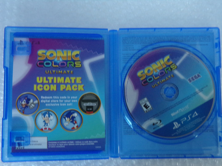 Sonic Colors: Ultimate Playstation 4 PS4 Used