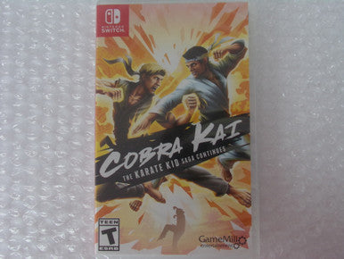 BRAND NEW Cobra Kai: The Karate Kid Saga Continues Nintendo Switch
