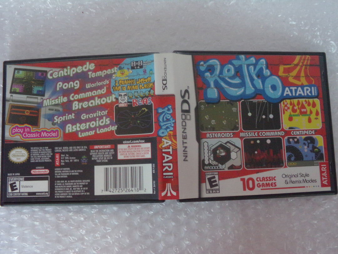 Retro Atari Classics Nintendo DS Used