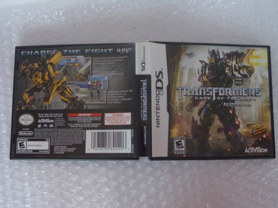 Transformers: Dark of the Moon - Autobots Nintendo DS Used