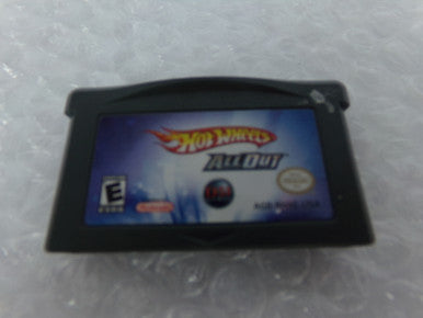 Hot Wheels All Out Game Boy Advance GBA Used