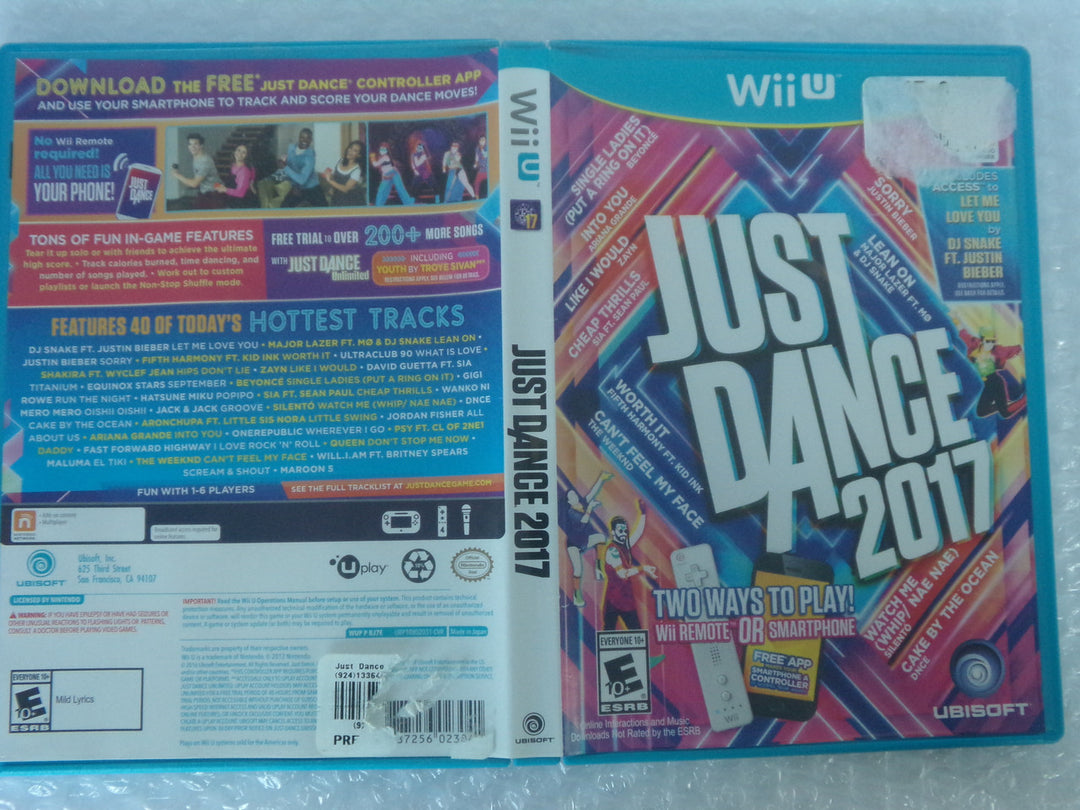 Just Dance 2017 Wii U Used