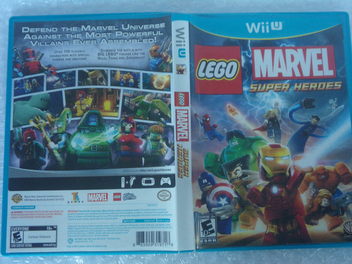 Lego Marvel Super Heroes Wii U Used
