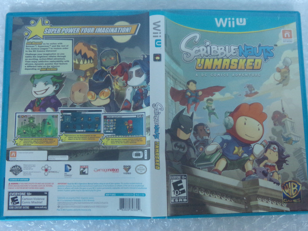 Scribblenauts Unmasked Wii U Used