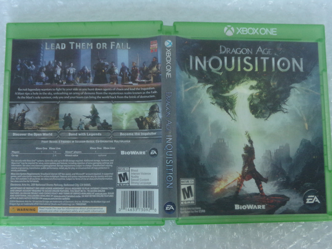 Dragon Age Inquisition Xbox One Used