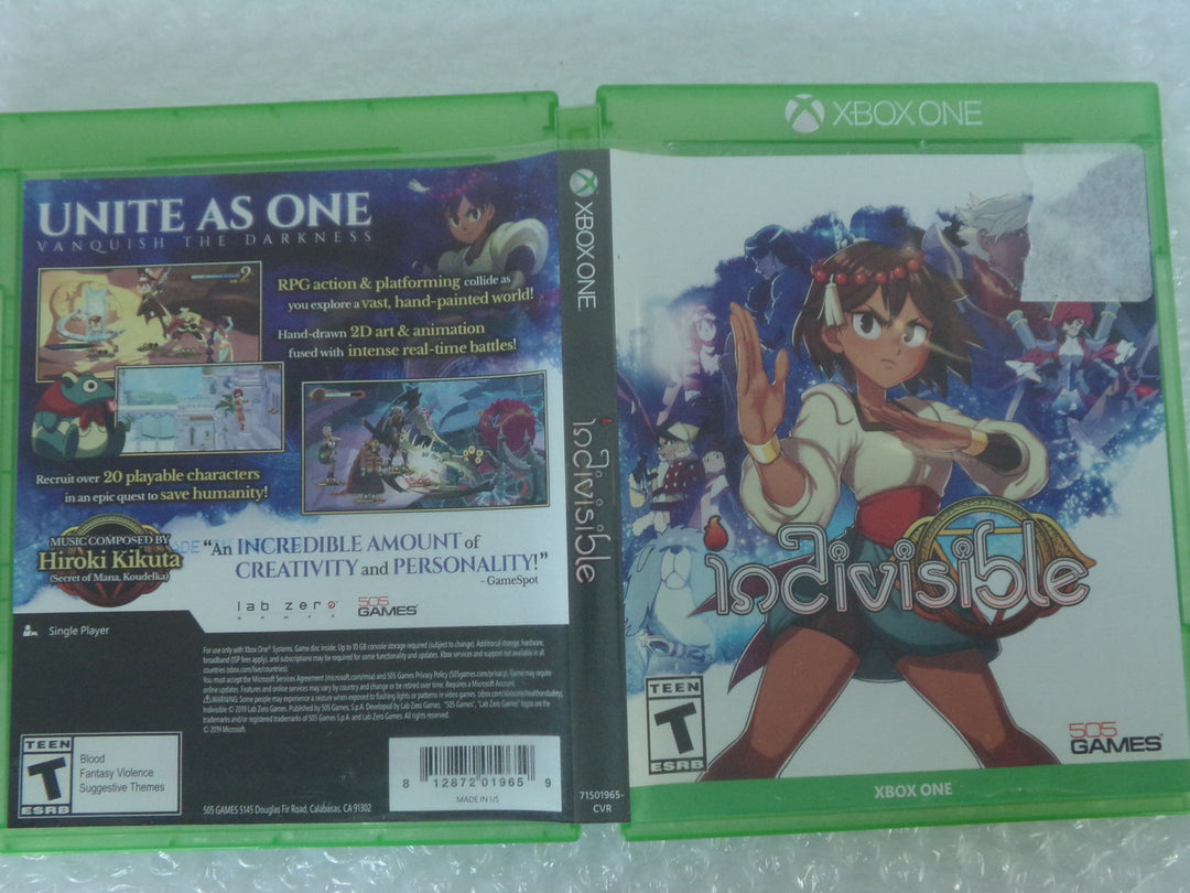 Indivisible Xbox One Used