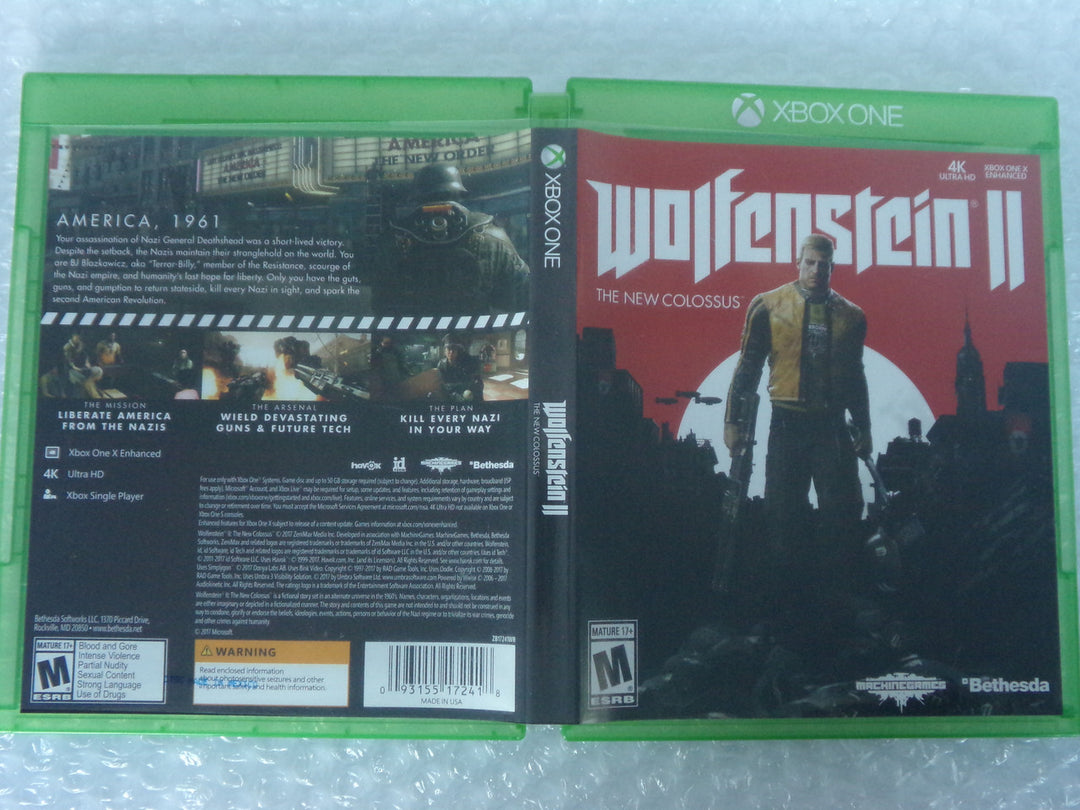 Wolfenstein II: The New Colossus Xbox One Used