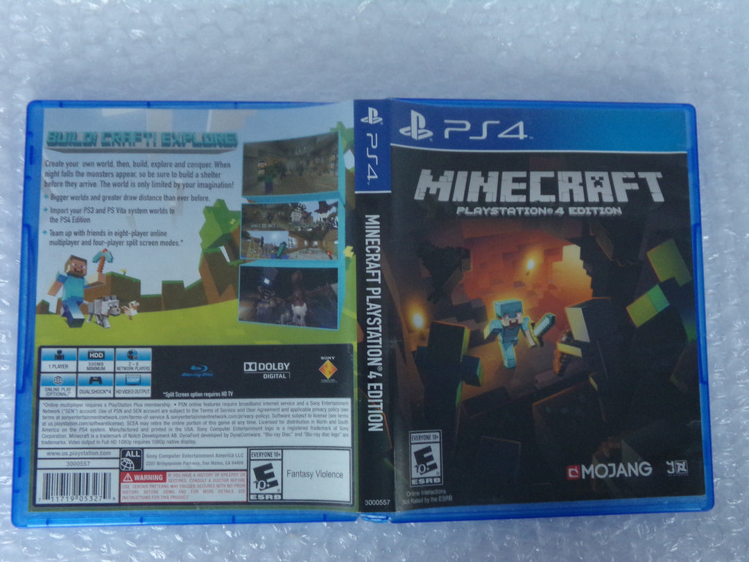 Minecraft Playstation 4 PS4 Used