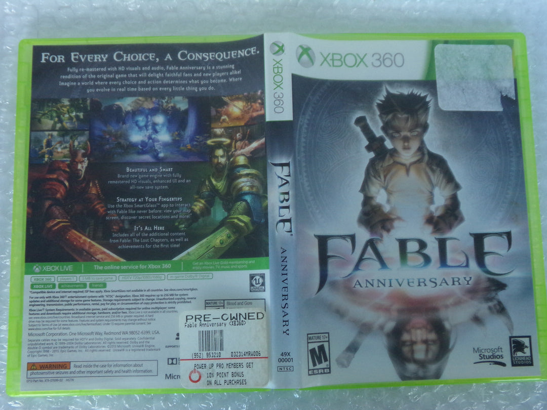 Fable Anniversary Xbox 360 Used