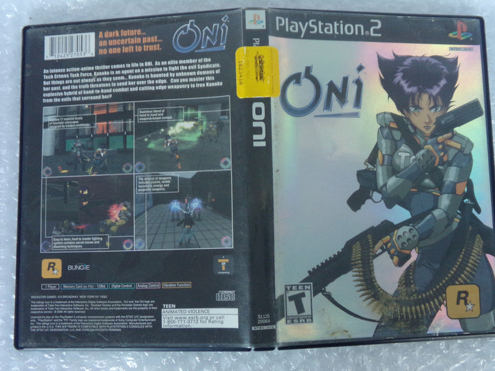 Oni Playstation 2 PS2 Used