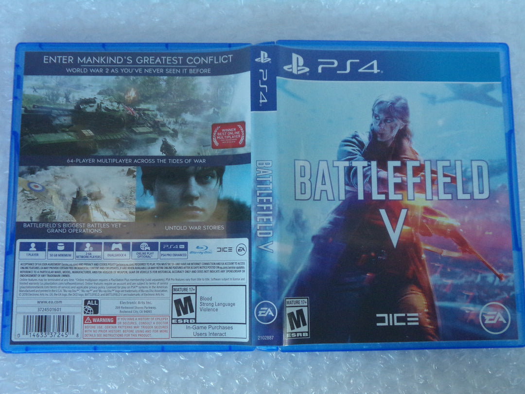 Battlefield V Playstation 4 PS4 Used