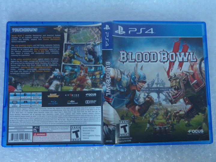 Blood Bowl II Playstation 4 PS4 Used