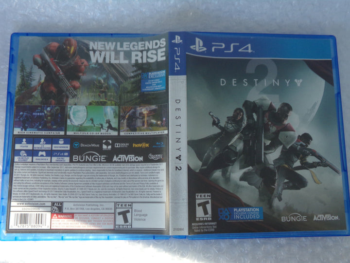 Destiny 2 Playstation 4 PS4 Used