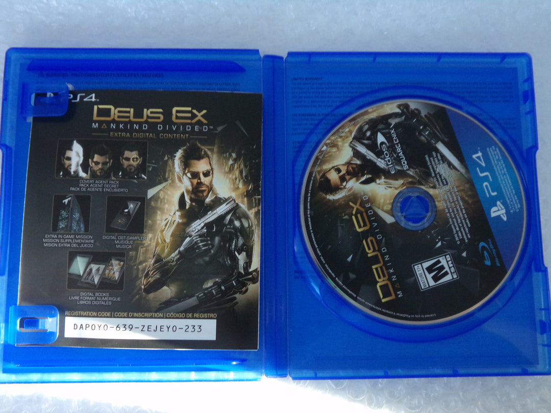 Deus Ex: Mankind Divided Playstation 4 PS4 Used