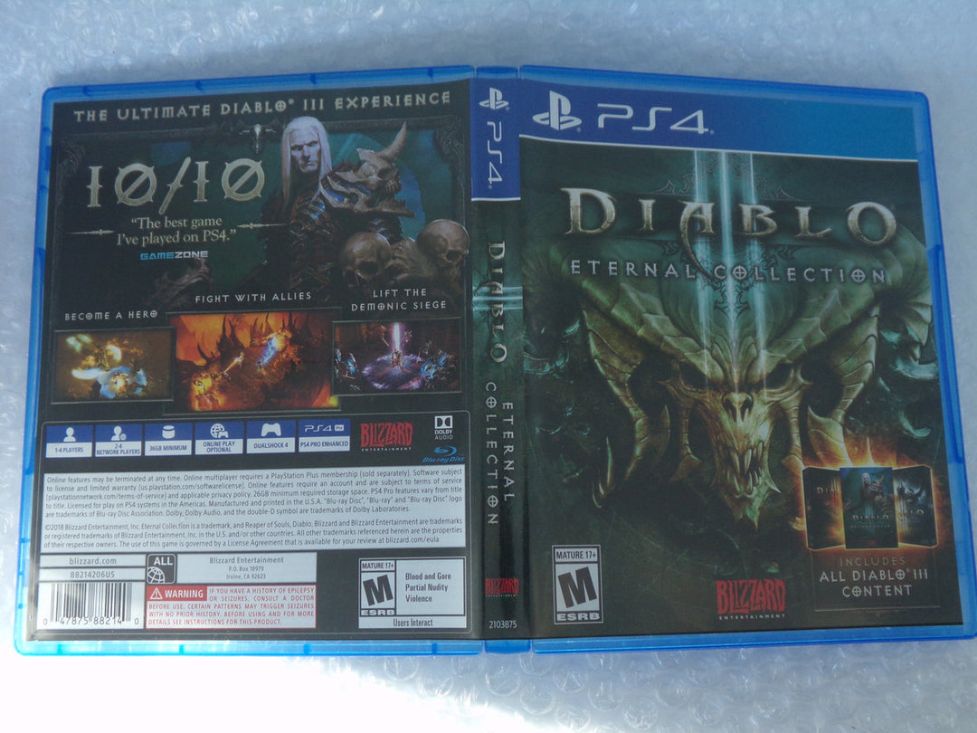 Diablo III: The Eternal Collection Playstation 4 PS4 Used