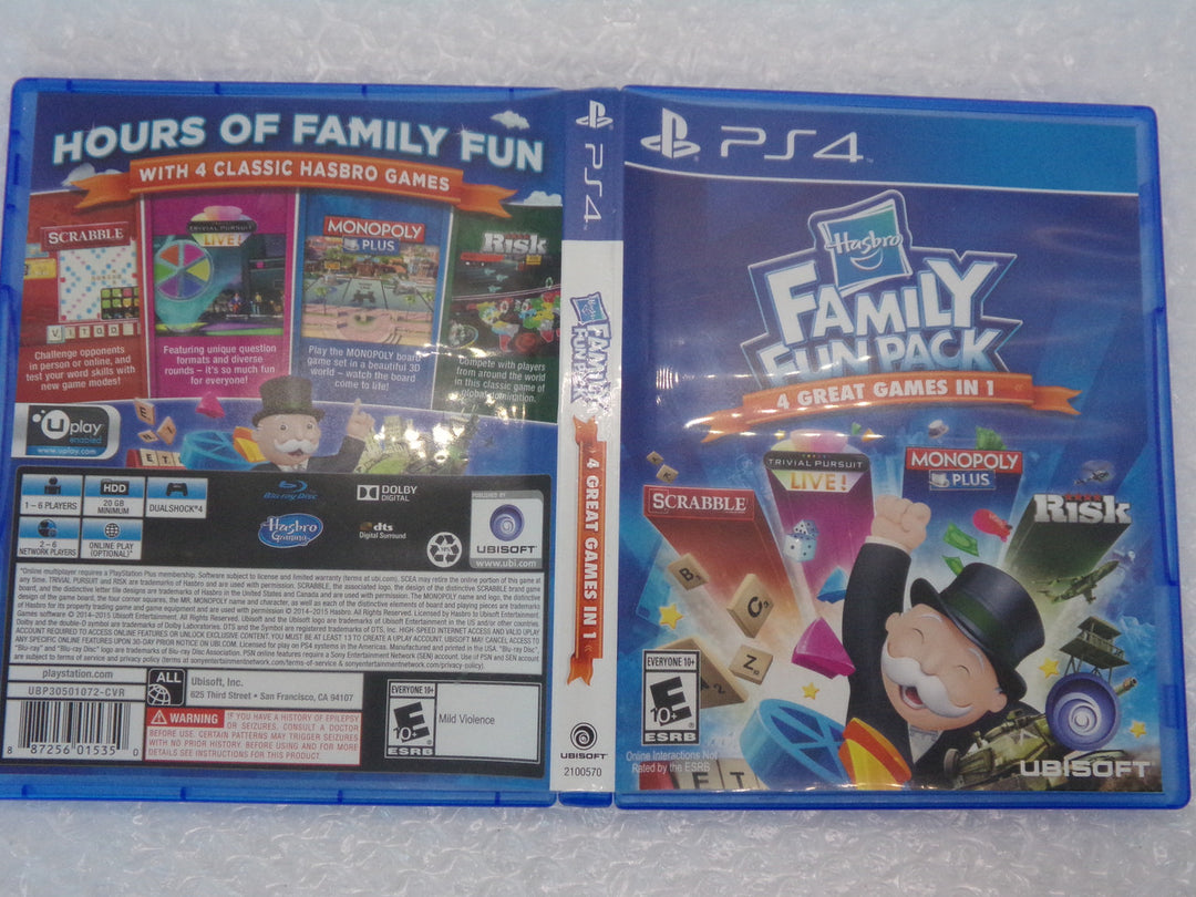 Hasbro Family Fun Pack Playstation 4 PS4 Used