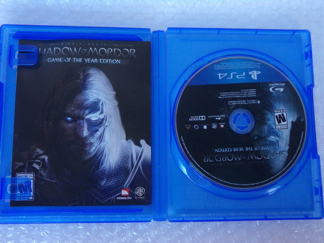 Middle-Earth: Shadow of Mordor - Game of the Year Edition Playstation 4 PS4 Used