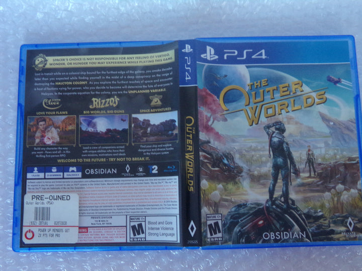 The Outer Worlds Playstation 4 PS4 Used