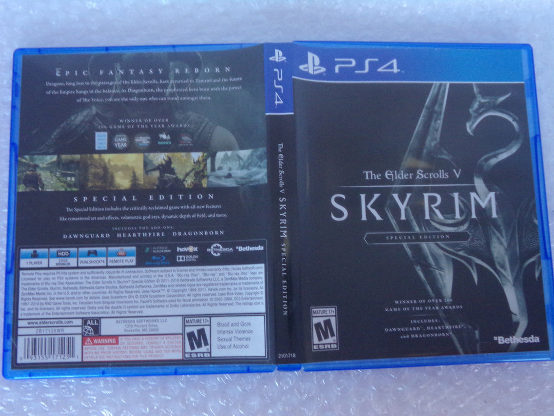 The Elder Scrolls V: Skyrim Special Edition PS4 Used
