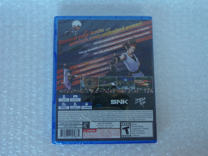 BRAND NEW King of Fighters 2002 Unlimited Match Playstation 4 PS4