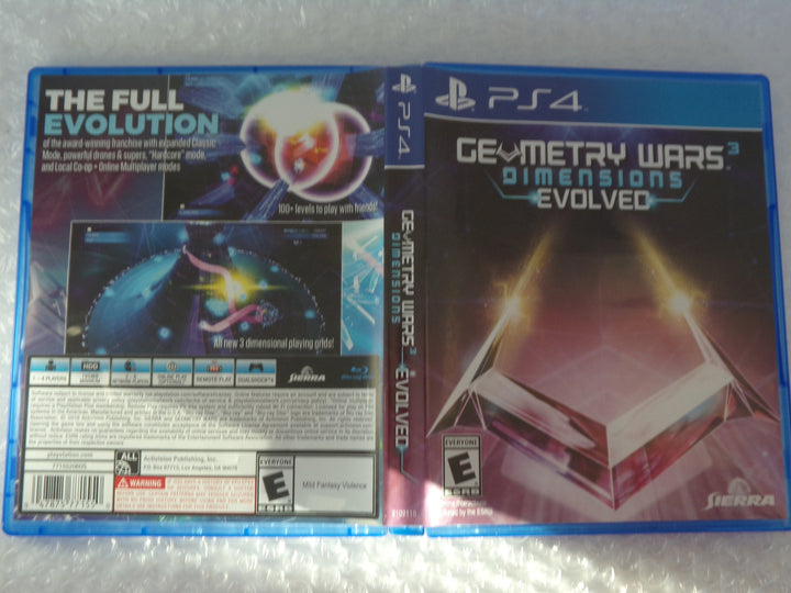 Geometry Wars 3: Dimensions Evolved Playstation 4 PS4 Used