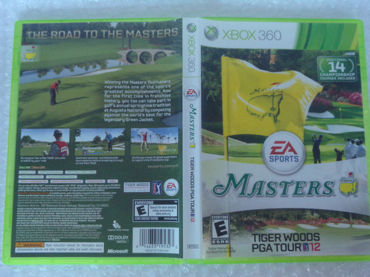 Tiger Woods PGA Tour 12: The Masters Xbox 360 Used