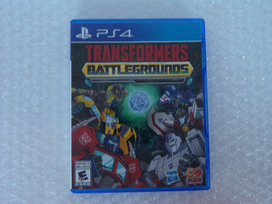 Transformers: Battlegrounds Playstation 4 PS4 Used