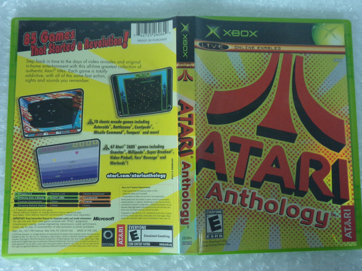 Atari Anthology Original Xbox Used