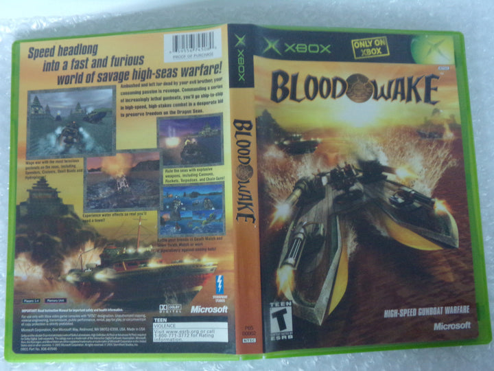 Bloodwake Original Xbox Used