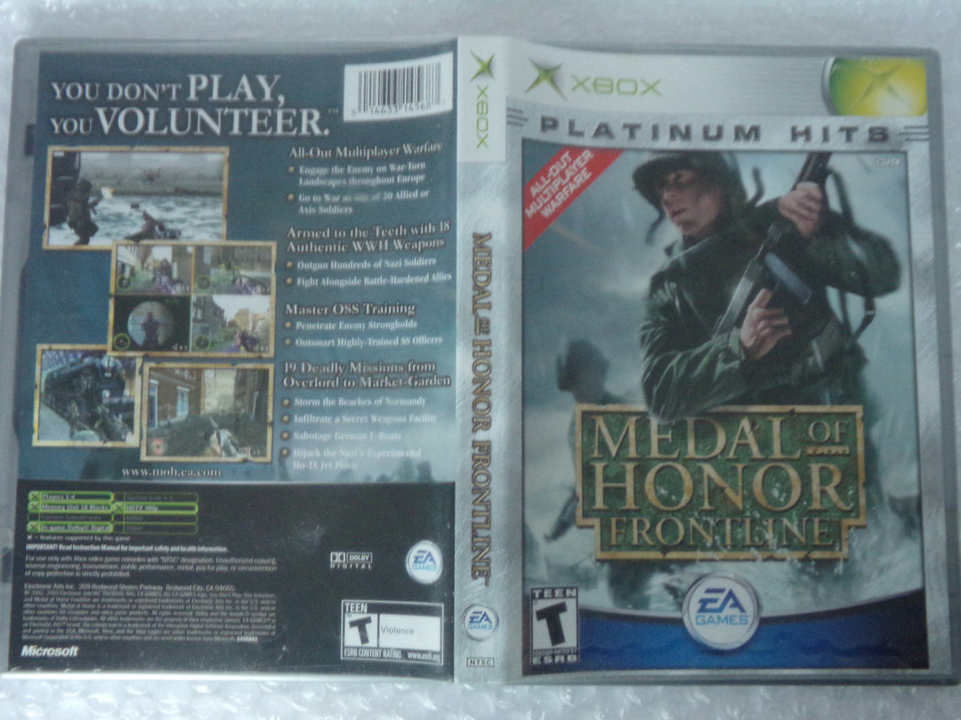 Medal of Honor: Frontline Original Xbox Used