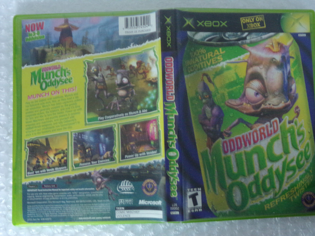 Oddworld: Munch's Oddysee Original Xbox Used    UD11524